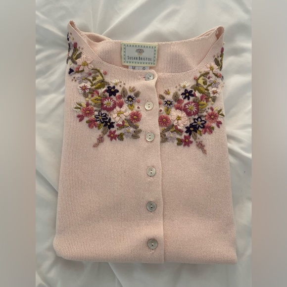 Susan Bristol Sweaters - Susan Bristol | Vintage circa 1996 sweater. Gorgeous embroidery